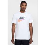 Nike M NSW TEE 6MO FTRA SP25 Kısa Kollu Beyaz Erkek T-shirt