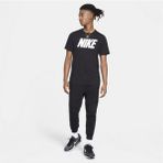 Nike M Nsw Tee Icon Block Erkek Siyah T-shirt - DC5092-010 - Siyah - Gri