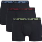 Nike Marka Logolu Elastik Bantlı Günlük Kullanıma Uygun Siyah Boxer 3'lü Paket, S, TYCIDDIXFN170541491410632, Siyah3, erkek