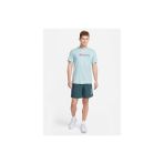 Nike Mavi Erkek Bisiklet Yaka T-Shirt CW0945-442 - Lacivert
