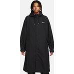 Nike Men's Swoosh Woven Oversize Long Jacket Erkek Kapüşonlu Geniş Kalıp Uzun Dokuma Ceket Siyah