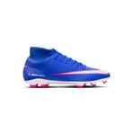 Nike Mercurial Superfly 10 Club Fg/Mg FQ8314 Çoraplı Profesyonel Erkek Krampon MAVİ