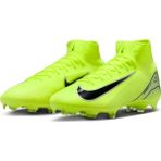 Nike Mercurial Superfly 10 Pro Fg Firm Ground High-Top Erkek Krampon - Yeşil