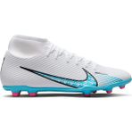 Nike Mercurial Superfly 9 Club FG/MG Krampon Erkek 45 Beyaz Plastik Malzeme ile Yüksek Performans