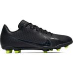 Nike Mercurial Vapor 15 Club Fg/mg Junior Siyah Futbol Ayakkabısı Erkek Çocuk Çorapsız Plastik Çivilerle