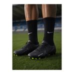 Nike Mercurial Zoom Vapor 15 Academy Ag Erkek Siyah Futbol Kramponu