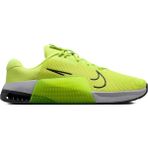 Nike Metcon 9 Erkek Spor Ayakkabısı Sarı Tekstil Malzeme Düz Taban Yapı ile Güçlü Destek