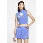 Nike Mock Tank Mor Boğazlı Yaka Kadın Atlet