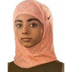 Nike N.000.3536.963 Pembe Printed Echo Hijab Sporcu Başörtüsü