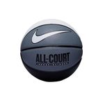 NIKE N.100.4369.120.07 EVERYDAY ALL COURT 8P DEFLATED WHITE/COOL GREY/BLACK/WH BASKETBOL TOPU 7 NUMARA,Çok Renkli