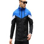 Nike N00529 Erkek Run Kapusonlu Yagmurluk - Mavi - St00529-Mavi-S
