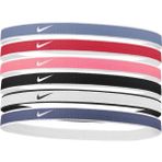 Nike N1002021-480 Sport Standart Siyah 6'lı Paket Saç Bandı