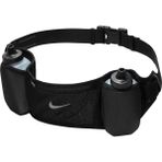 Nike N1003444-082 Flex Stride Çift Suluklu Bel Çantası - Siyah - Standart