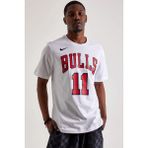 Nike Nba Chicago Bulls Derozan Unisex Tee Baskılı Erkek Günlük Tişört Beyaz - M