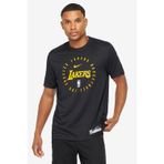 Nike Nba Los Angeles Lakers Legend Practice Tee Black Grafik Baskılı Erkek Tişört Siyah