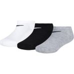 Nike Nıke Basıc No Show 3pk 3'lü Soket Çorap UN0025 - 27 - 31 - Siyah - Beyaz - Gri
