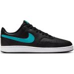 Nike Nıke Court Vision Low Ikonik Swoosh Logolu Günlük Spor Ayakkabı - Siyah