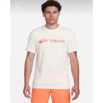 Nike Nike Dri Fit Tee Run Energy Krem Erkek T-Shirt FQ3920-133