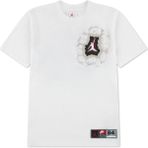 Nike Nıke Jordan Jersey Break Through Erkek Çocuk Tişört 95F605 - 8 - 10 Yaş - Kırık Beyaz