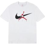 Nike Nıke Jordan Jumpman Swoosh Intersectıo Erkek Çocuk Tişört 95F481 - 8 - 10 Yaş - 001-Beyaz