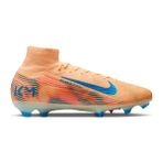 Nike Nıke Mercurıal Superfly 10 Elıte Km Fg Erkek Çim Zemin Kramponu FQ8692-801 Turuncu - Renkli