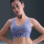 NIKE Nike Pro Indy Plunge Bra Bold Pedli Kadın Sporcu Sütyeni HF7324-499