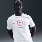 NIKE Nike Sportswear Tee Swoosh Erkek Beyaz Tişört HQ9161-101