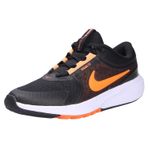 Nike Nike Star Runner 5 (Gs) üniseks çocuk futbol ayakkabısı, Black Total Orange Marakesh An, 38.5 EU