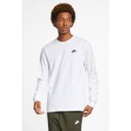 Nike Nsw Club Tee Erkek Uzun Kollu Spor Tişört - XL - Beyaz