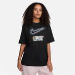 Nike Nsw Tee Oc2 Bf Festival Kadın Siyah Loose Fit T-Shirt FV4262
