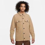 Nike Oduncu Gömlek Sportswear Sport Utility Sherpa Full-Length Button Erkek Kahverengi Ceket OVERSİZE GENİŞ KALIP NORMAL BEDENİNİZDEN BİR BEDEN KÜÇÜK TERCİH EDİNİZ DZ5437-258