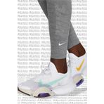 Nike One Diamond Shine 7/8 Leggins 2 Cepli Yapay Elmaslı Toparlayıcı Tayt Gri