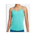 Nike One Dri-FIT Elastika Standart Kadın Yeşil Kolsuz T-Shirt