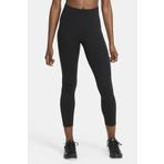 Nike One Dri Fit Mid Rise Leggings 7/8 Toparlayıcı 2 Cepli Siyah Tayt