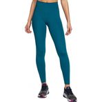 Nike One Luxe Leggings Tigh Fit Lazer Kesim Soft Yumuşak Toparlayıcı Tayt Petrol Mavisi