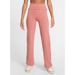 Nike Pembe Kadın Dar Düz Tayt FV7848-634 W NK DF ONE HR FLDOVR PA