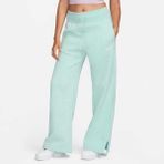 Nike Phoenix Fleece Hr Wide Women Sweatpants Kadın Polarlı Yüksek Belli Geniş Paça Eşofman Altı DQ5615 - Mavi