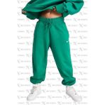 Nike Phoenix Fleece Oversize Kesim Kadın Spor Eşofman Altı - Yeşil