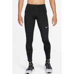 Nike Power Dri-fit Challenger Reflektörlü Tam Buhar Bariyeri Cepli Siyah Erkek Tayt