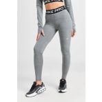 Nike Pro 365 Dri Fit Training Mid Rise Full Length Tight Fit Green Toparlayıcı Tayt Gri Melanj