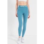 Nike Pro 365 Dri Fit Training Mid Rise Full Length Tight Fit Toparlayıcı Tayt Açık Mavi