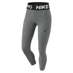 Nike Pro 365 Women's High-Rise 7/8 Leggings (Smoke Grey/Heather/Black/Black, Large)