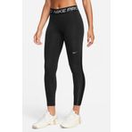 Nike Pro Dri Fit Mid Rise 7/8 Length Tight Shine Kadın Spor Tayt Siyah