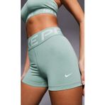 Nike Pro Dri Fit Sculpt High Rise 3" Legging Shorts Kadın Yüksek Bel Tayt Şort Yeşil