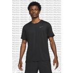 Nike Pro Dri Fit Short Sleeve Mens Siyah Erkek Koşu Antrenman Tişörtü
