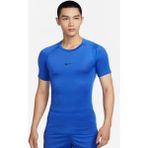 Nike Pro Dri-Fit Sıkı Kesim Erkek Mavi Spor Tişört - L