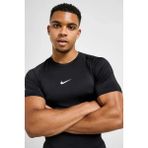 Nike Pro Dri-Fit Slim Top-Short Sleeve Siyah Erkek Dar Kesim Spor Tişört