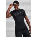 Nike Pro Dri Fit Tight Fit Short Sleeve Top Slim Fit Erkek Body Tişört Siyah