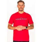 Nike Pro Dri Fit Training Tee Erkek Antreman Tişört Kırmızı - L