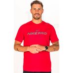 Nike Pro Dri Fit Training Tee Erkek Antreman Tişört Kırmızı